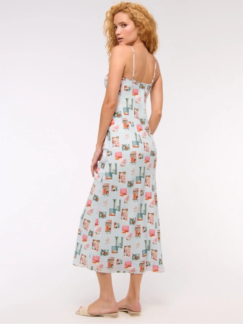 Abercrombie & Fitch Julia Slip Maxi Dress Petite